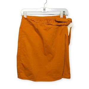 Vintage Gitano Native Paradise Golden/Orange Wrap Skirt Juniors Size 9/10